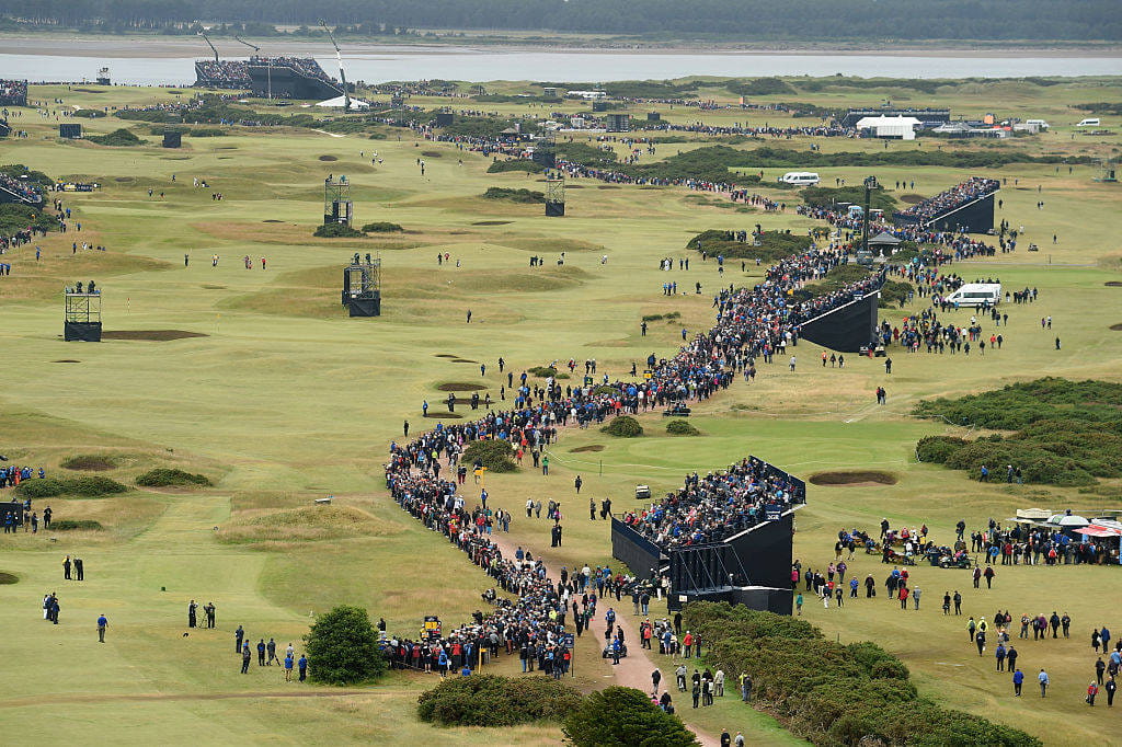 The Old Course at St Andrews during The 144th Open